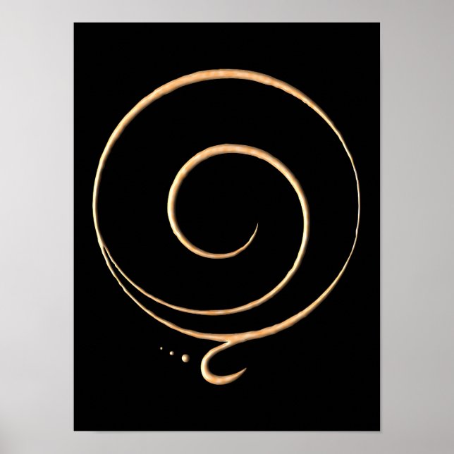 Gold Gratitude  Poster (Front)