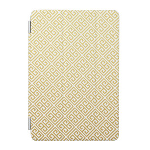 Gold Greek Key Pattern iPad Mini Case