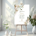 Gold & Green Boho Bridal Shower Brunch Welcome Foam Board<br><div class="desc">Welcome your guests with this stylish boho bridal shower sign board. This bridal brunch welcome sign design features stylish typography with beautiful bohemian botanical background. You can personalize the wedding countdown at the bottom of the sign. More wedding shower decor items and stationeries are available at my shop BaraBomWedding. Thank...</div>