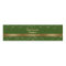 Gold Green Graduation labels personalized