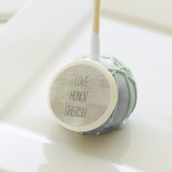 Gold Green Watercolor Cake Pops by peacefuldreams at Zazzle