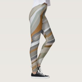 Gold Grey Marble Stone Stripes Pattern