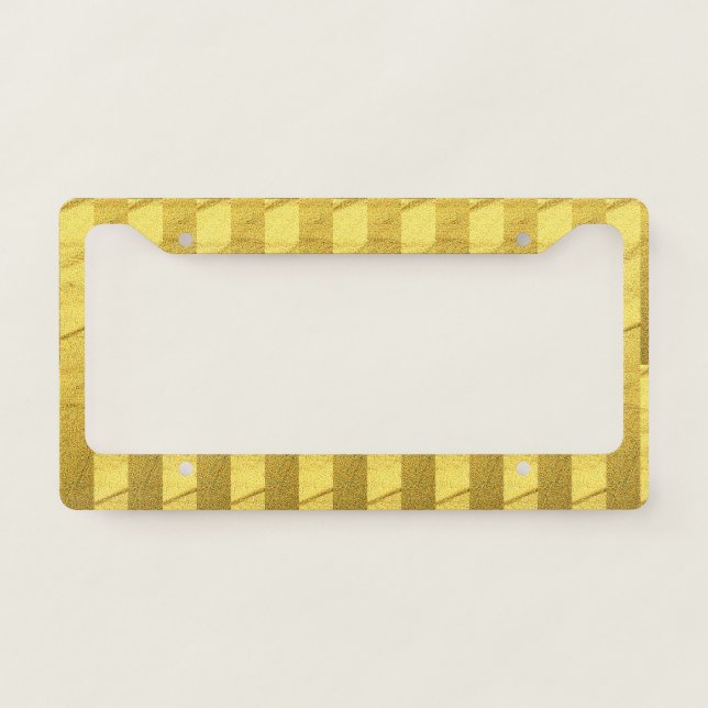 Gold Grill license plate frame (Front)