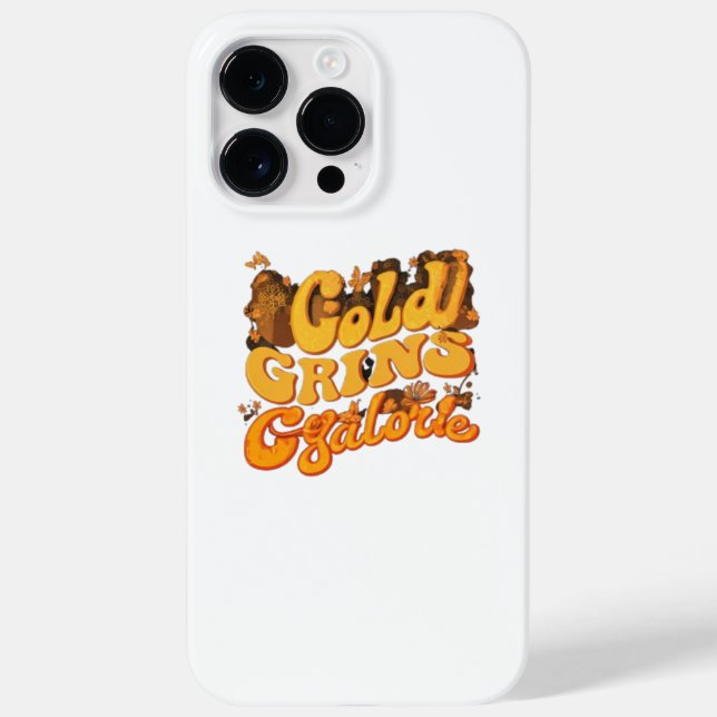 Gold Grins Galore  Case-Mate iPhone Case (Back)