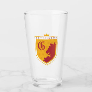 Gold GRYFFINDOR™ Crowned Crest Glass
