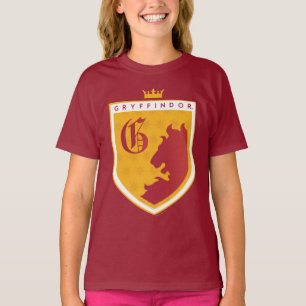 Gold GRYFFINDOR™ Crowned Crest T-Shirt