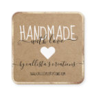 Gold Handmade With Love Etsy Home Crafter Art Fair