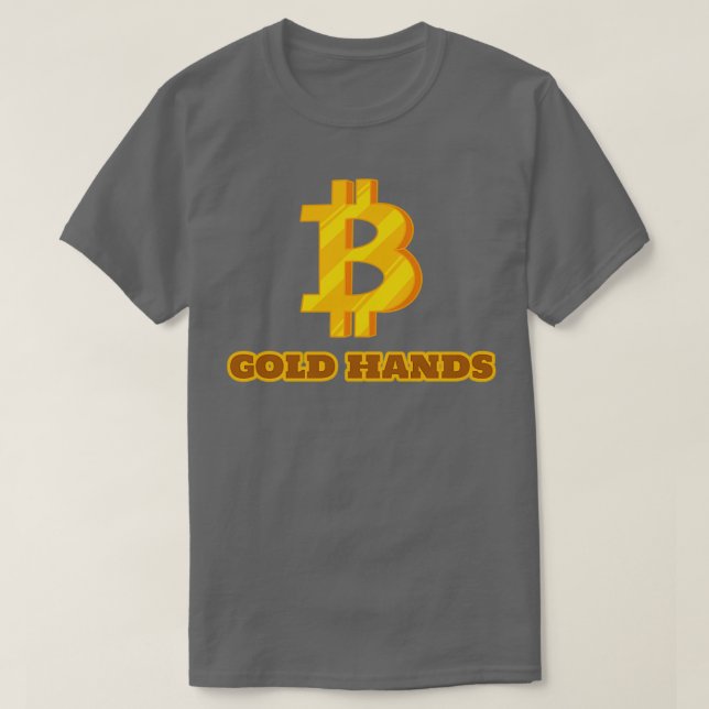 Gold Hands Daytrader Shirt Design (Design Front)
