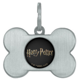 Gold Harry Potter Logo Pet ID Tag