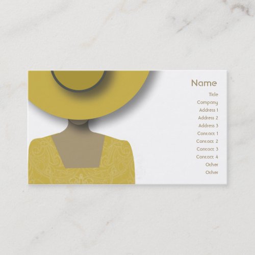 Gold Hat - Business Business Cards