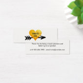 Gold Heart / Arrow / Thank You (Desk)