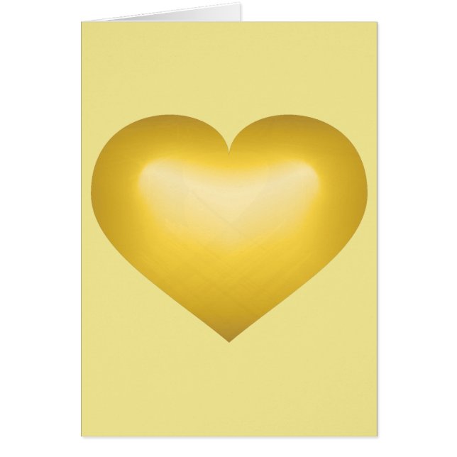 Gold Heart Cards (Front)