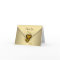 Gold Hearts Gold Thank You Cards