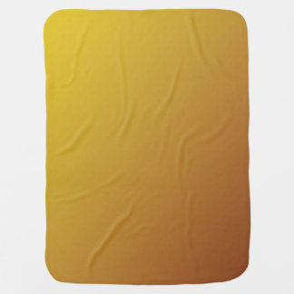 Gold Hexagon: Glitter Geometric Background. Baby Blanket