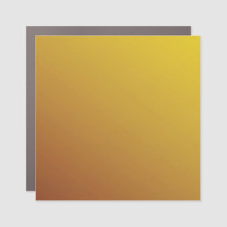 Gold Hexagon: Glitter Geometric Background. Car Magnet