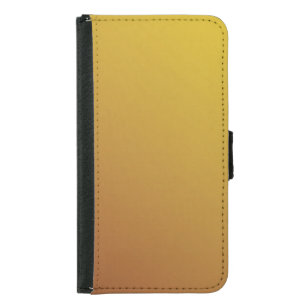 Gold Hexagon: Glitter Geometric Background. Samsung Galaxy S5 Wallet Case