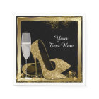 Gold High Heel Birthday Party