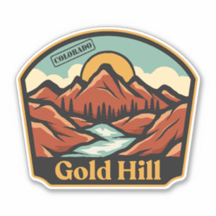 Gold Hill, Colorado Sticker