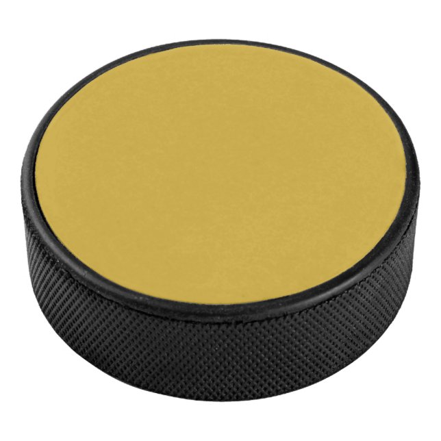 Gold Hockey Puck (3/4)