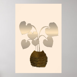 Gold Holiday Season Vibe Poster