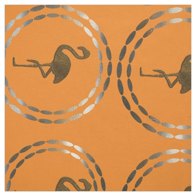 Gold Holidays Vibe Fabric (Swatch)