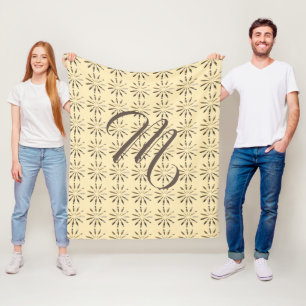 Gold Holidays Vibe Fleece Blanket