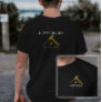 Gold Home Builders Construction Staff Black T-Shirt