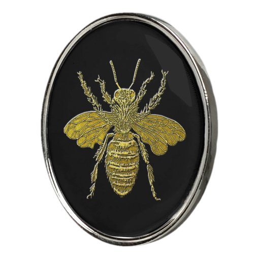 Gold Honey Bee Golf Ball Marker | Zazzle