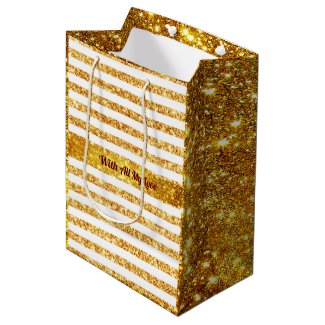 Gold Horizontal Glitter Boho Popular Collection
