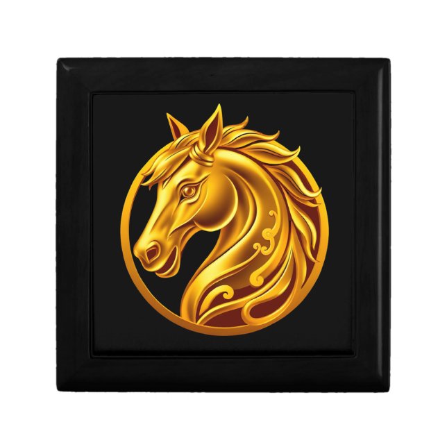 Gold Horse- Gift Box (Front)