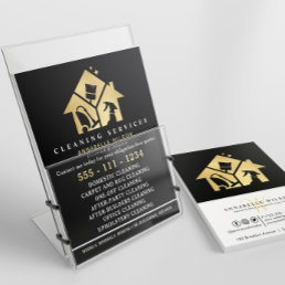 Gold House Cleaning Services  Flyer