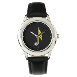Gold Icon of a Musical Note 1/32 Watch
