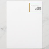Gold ID Letterhead (Front)