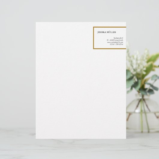 Gold ID Letterhead (Standing Front)