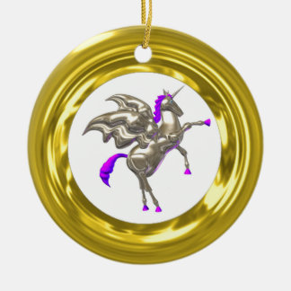 Gold Illusion Ornament Add photo border