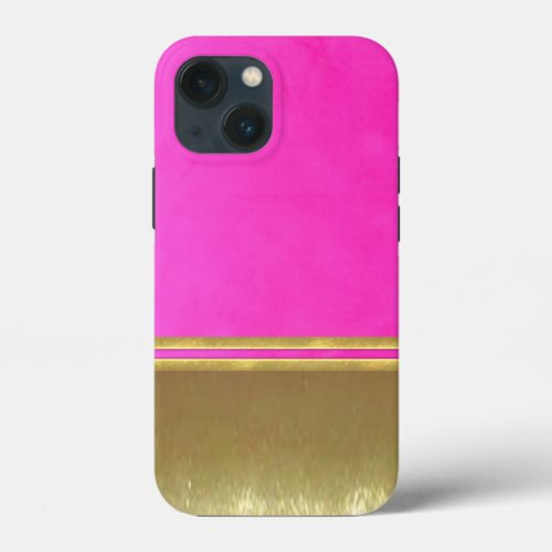 Gold Illusions Cool Pink Sparkle Case