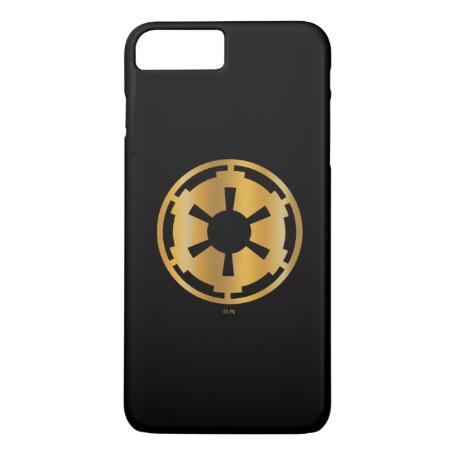 Gold Imperial Symbol Case-Mate iPhone Case (Back)