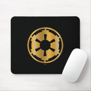 Gold Imperial Symbol Mouse Pad