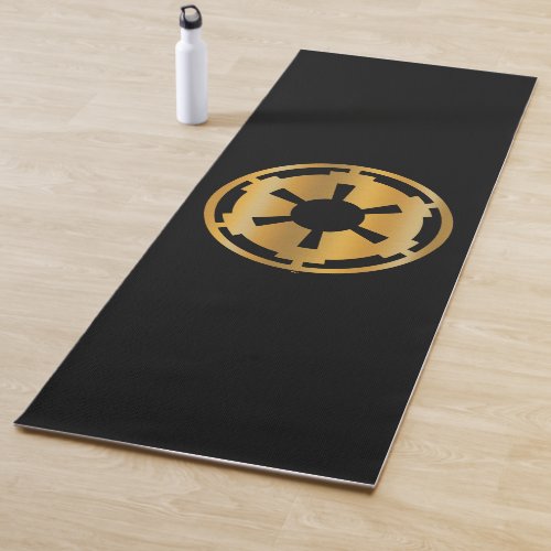 Gold Imperial Symbol Yoga Mat