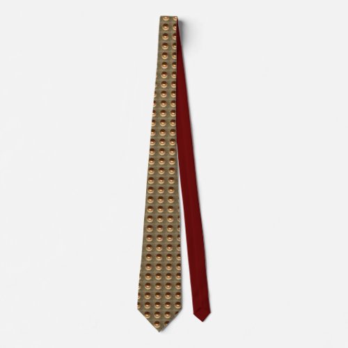 Gold Indent necktie