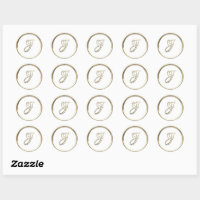 Whimsical Script Save The Date Classic Round Sticker, Zazzle