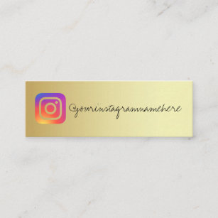 Instagram Business Cards Zazzle