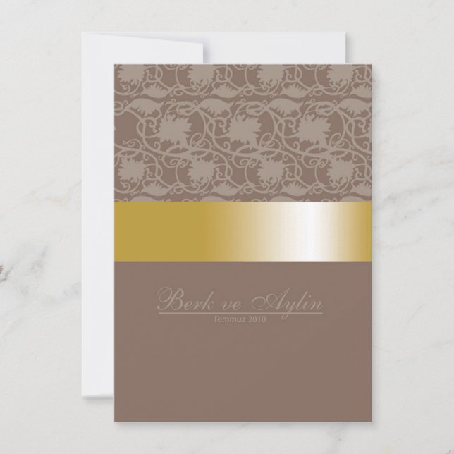 gold invitation (Front)