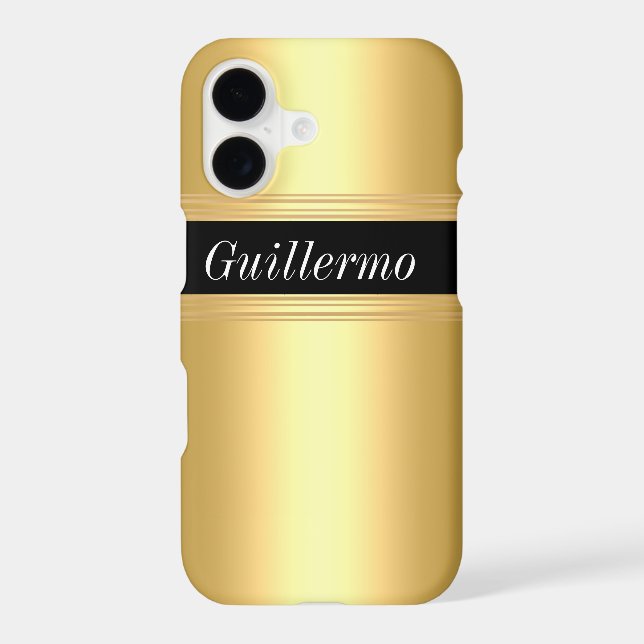 Gold  iPhone 7 Plus Case (Back)