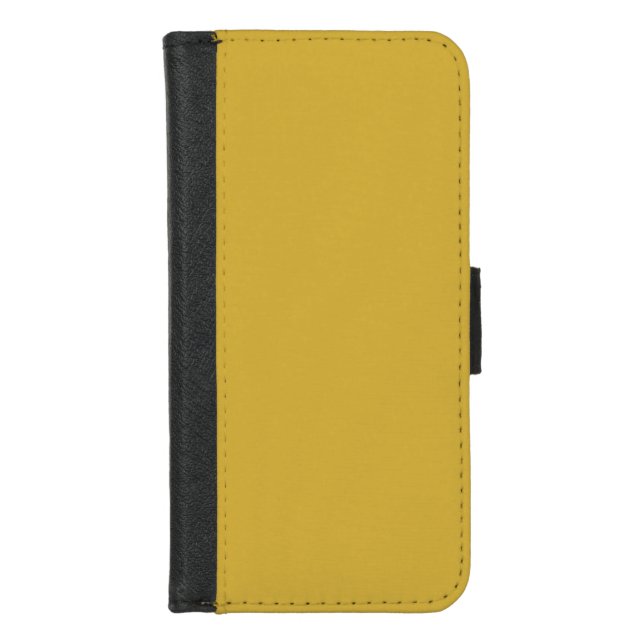 Gold iPhone 8/7 Wallet Case (Front)