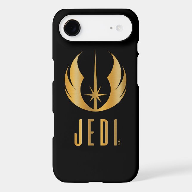 Gold Jedi Symbol Case-Mate iPhone Case (Back)