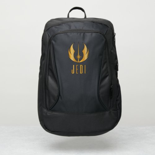 Gold Jedi Symbol Port Authority Backpack