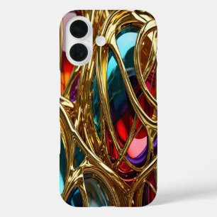 Gold & Jewels #10 - iPhone 16 Cases