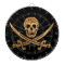 Gold Jolly Roger