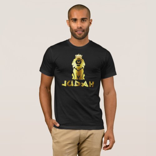 Gold Judah Lion T_Shirt